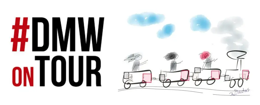#DMWonTour Logo