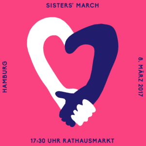 Sisters' March, Hamburg, 8. März