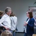 Netzwerken beim Themenabend