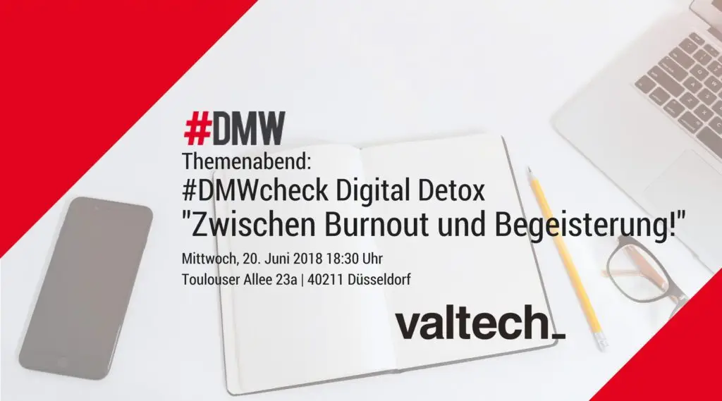 themenabend 2018: digital detox mit valtech und den digital media women köln, #DMW © Unsplash