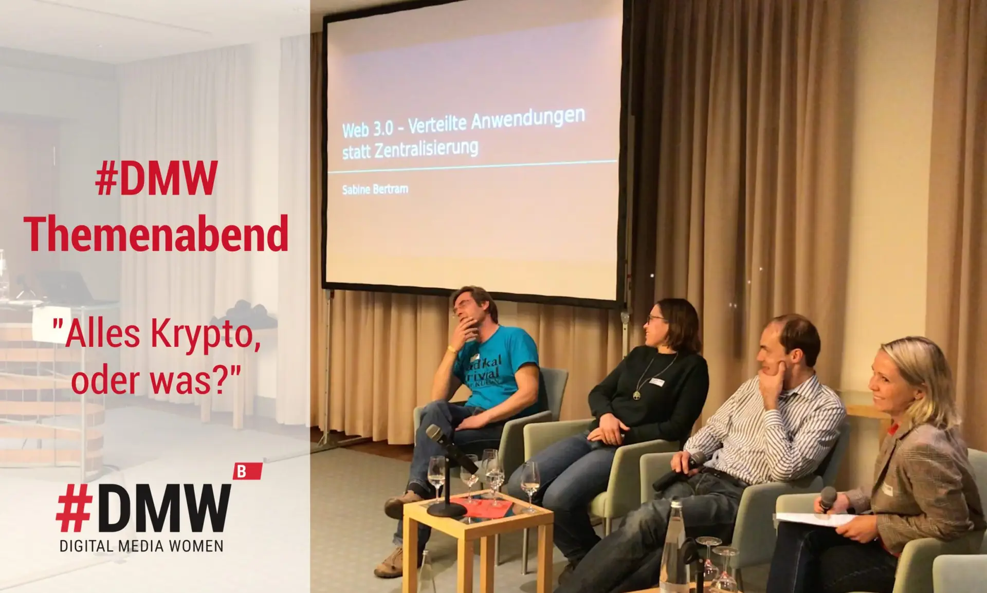 Mit Urs Zeidler, Sabine Bertram, Gregor Rex-Lawatscheck und Nadine Bütow, Digital Media Women