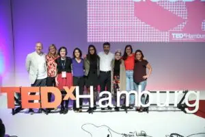 Stephan Balzer und SpeakerInnen TEDxHamburg 2018