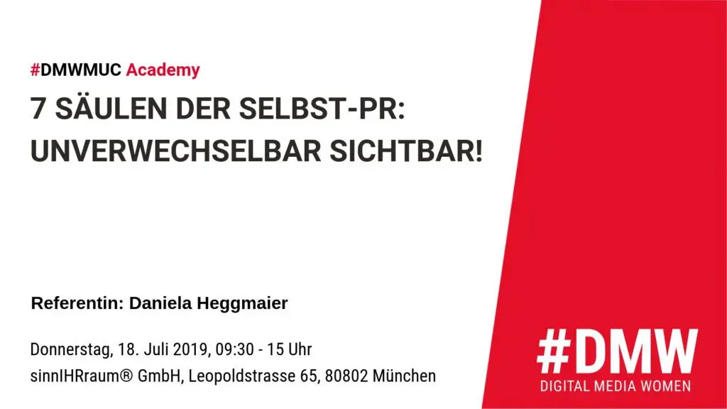 dmwmuc_academy Selbst-PR