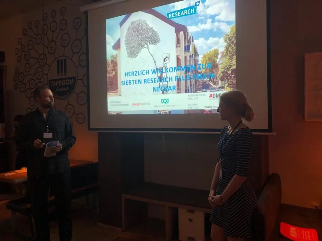 Das Moderations-Team des gemeinsamen Events der Deutschen Gesellschaft für Online-Forschung (DGOF e.V.) und den #DMW Rhein-Neckar.