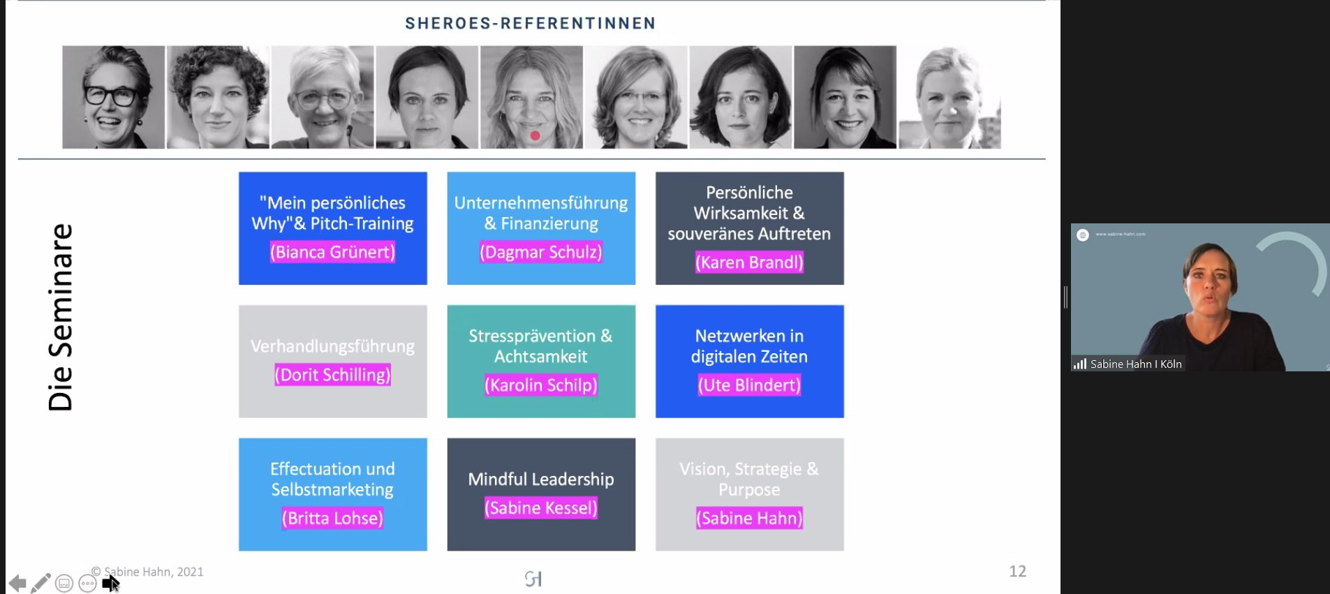 SHEROES Seminare für Medienfrauen des MGZ in Kooperation mit #DMWrhl