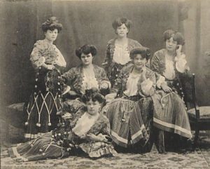 Damenorchester Akropolis um 1900