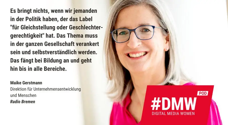 Maike Gerstmann von Radio Bremen; Foto: Radio Bremen/Andreas Weiss