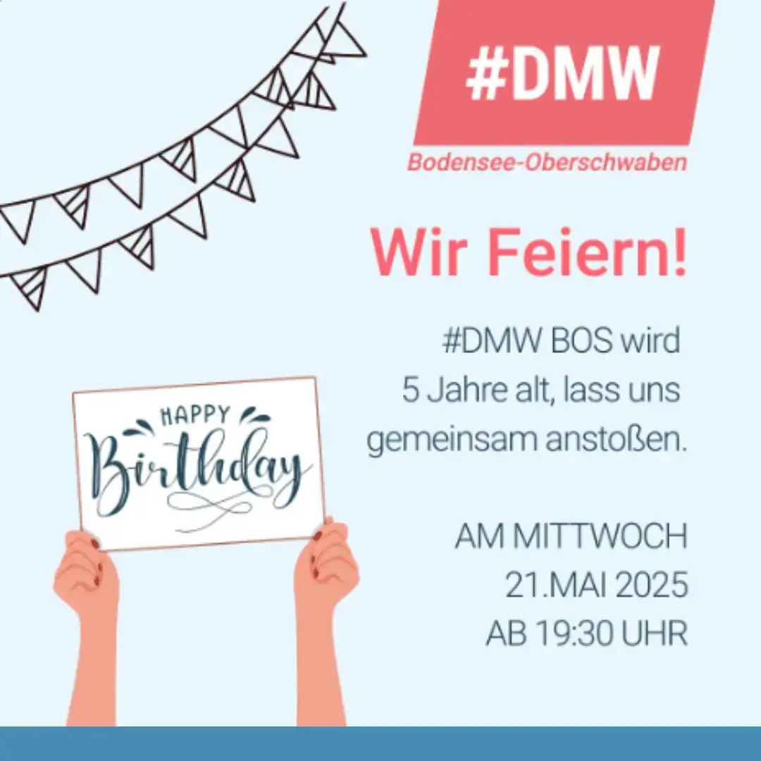 5. Geburtstag des Quartier Bodensee-Oberschwaben 🥳