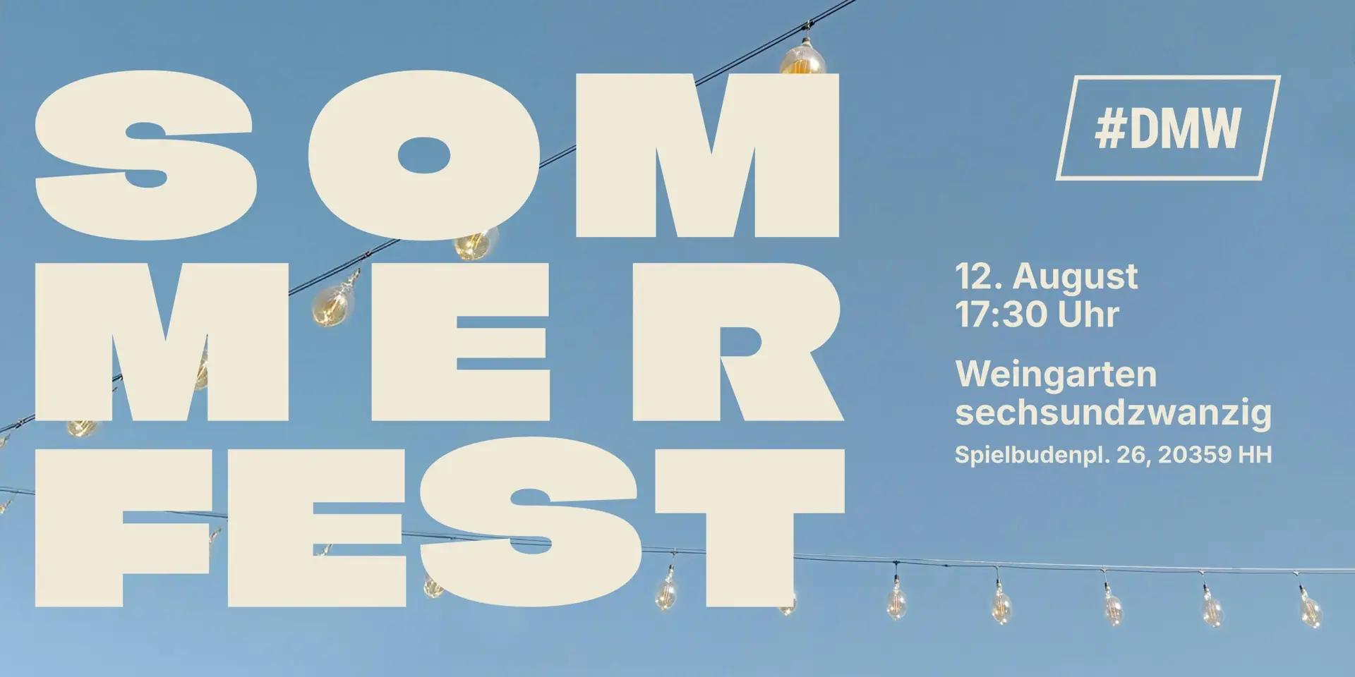 #DMW Sommerfest im Weingarten