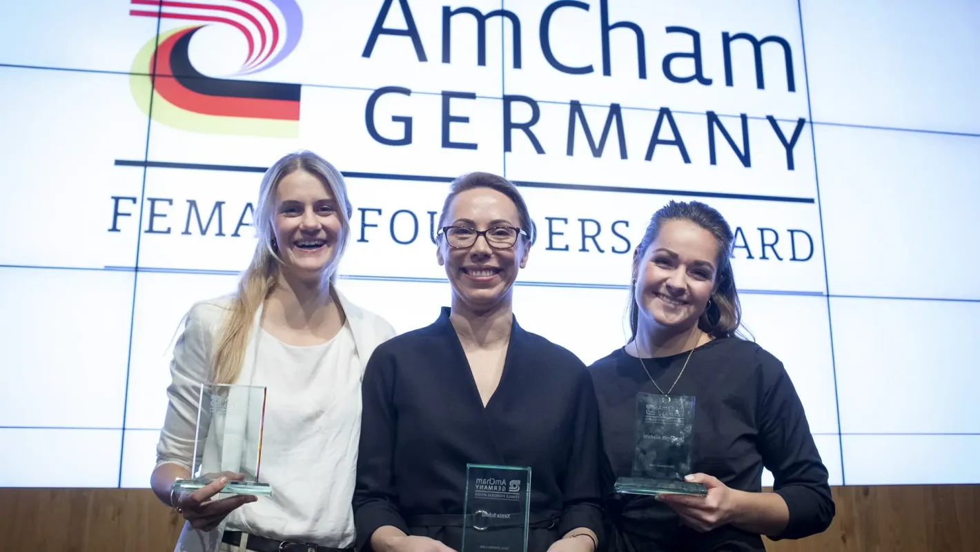 Gewinnerinnen AmCham Berlin