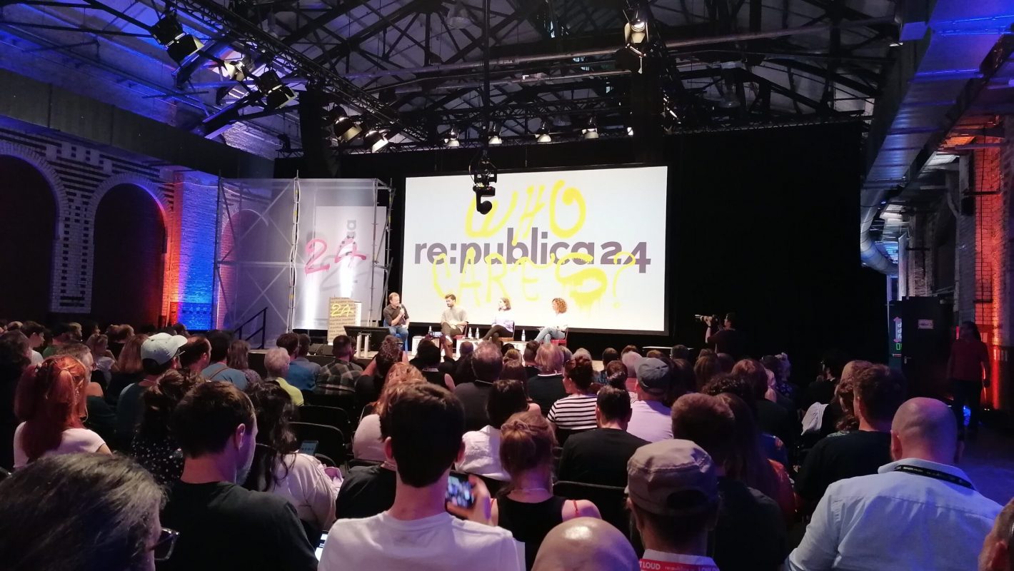 Paneldiskussion auf der re_publica