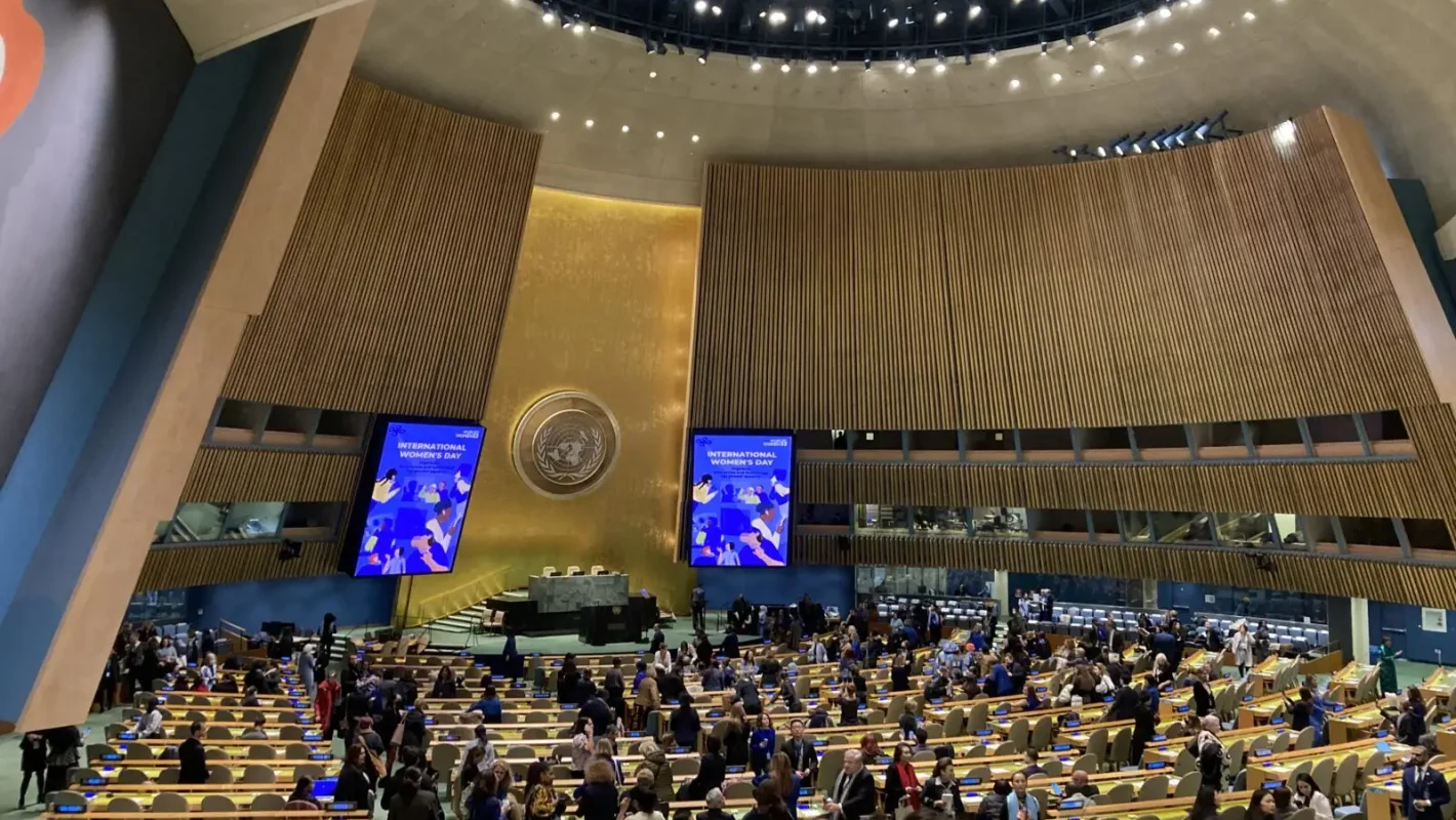 UN General Assembly am Weltfrauentag 2023