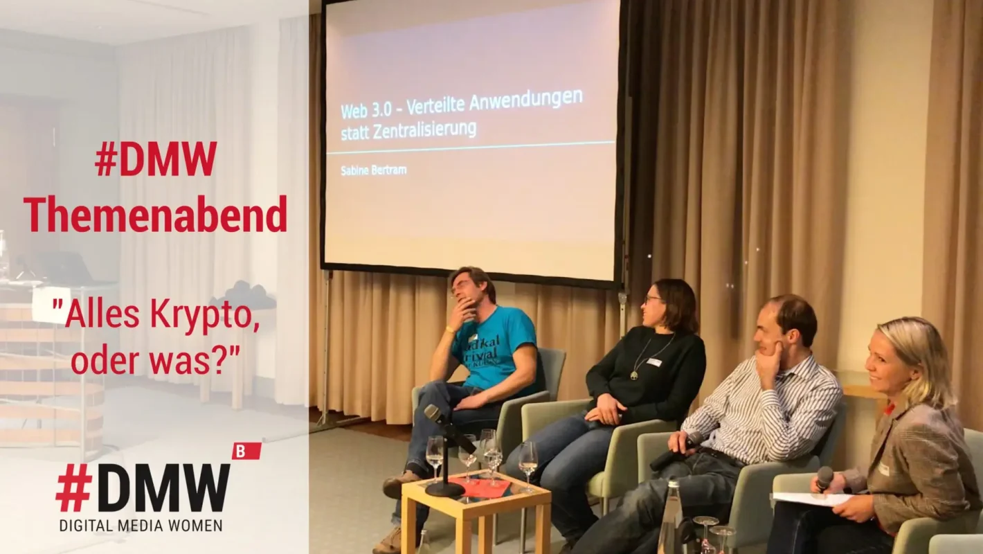 Mit Urs Zeidler, Sabine Bertram, Gregor Rex-Lawatscheck und Nadine Bütow, Digital Media Women