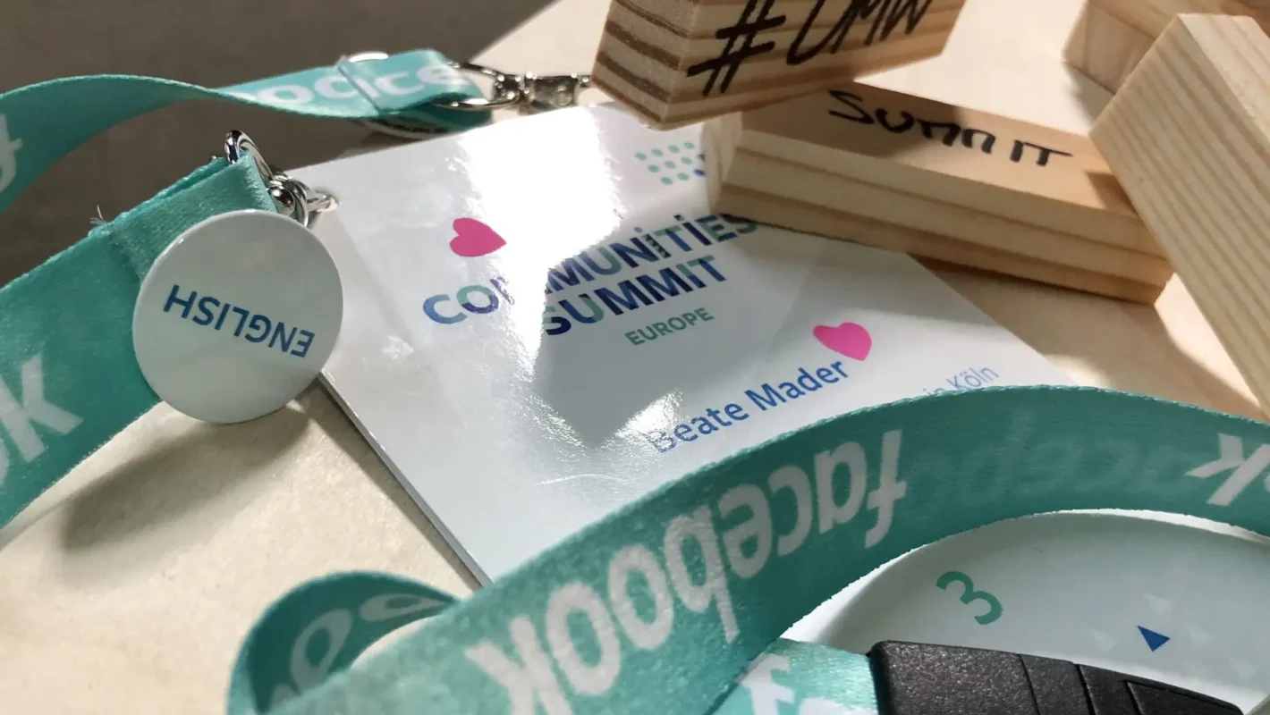 Facebook Communities Summit 2018 London (c) Beate Mader