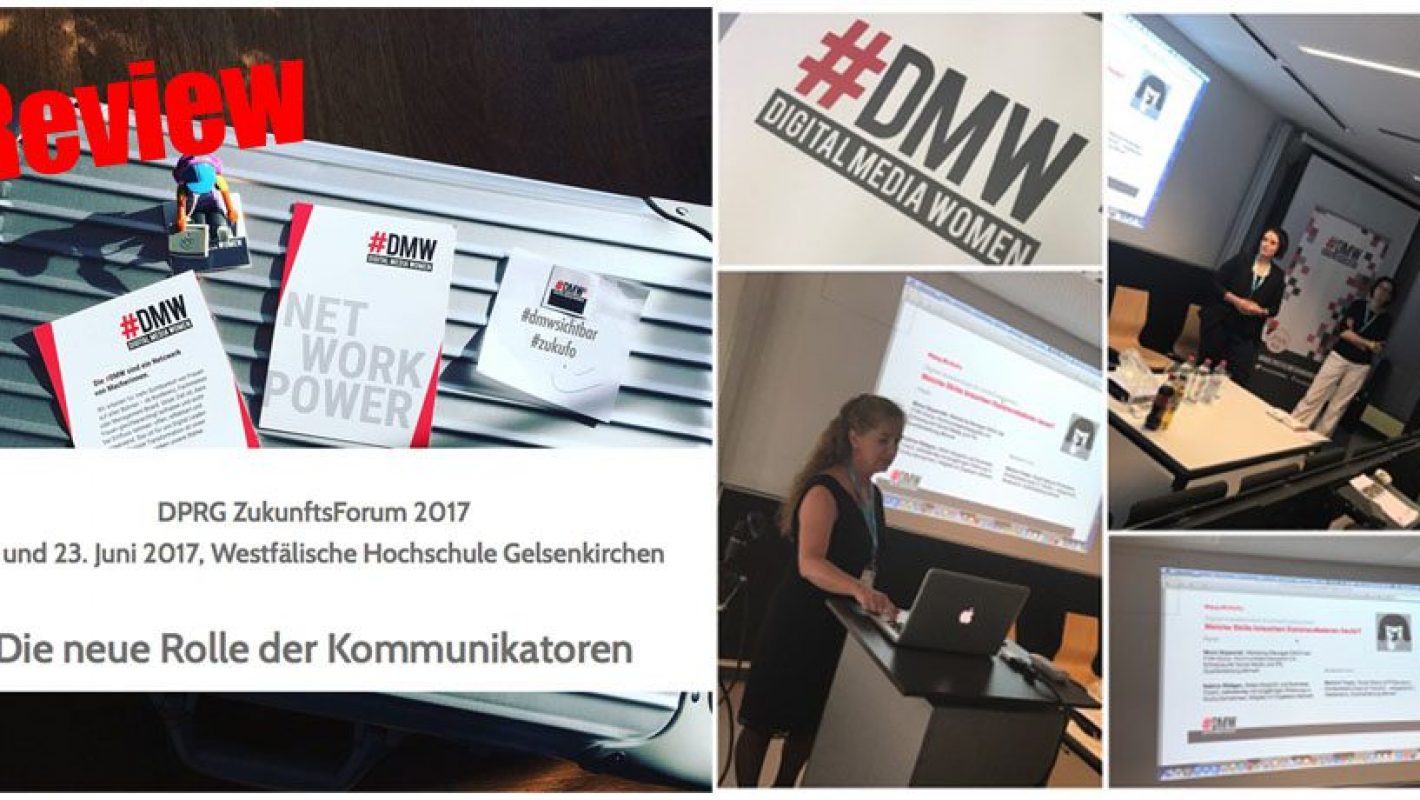 DPRG-Zukunftsforum 2017: DMW-Panel & Networkpower